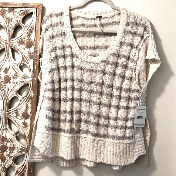 Free People Wide Rib Striped Top - Picture 11 of 12